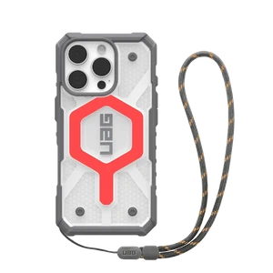 Протиударний чохол зі шнурком UAG Pathfinder MagSafe Active Lava Case + Active Lava Lanyard для iPhone 16 Pro Max  - Фото 1