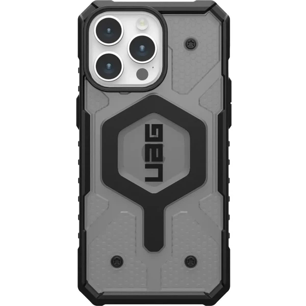 Протиударний чохол MagSafe UAG Pathfinder Clear Ash для iPhone 15 Pro