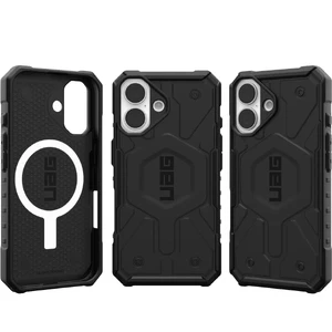 Чорний протиударний чохол Urban Armor Gear Pathfinder MagSafe для iPhone 16 - Фото 10