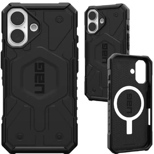 Чорний протиударний чохол Urban Armor Gear Pathfinder MagSafe для iPhone 16 - Фото 2