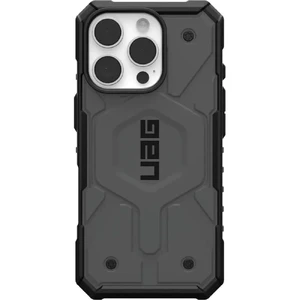 Серый чехол с черной рамкой Urban Armor Gear Pathfinder Mag для iPhone 16 Pro - Фото 3