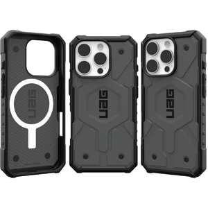 Серый чехол с черной рамкой Urban Armor Gear Pathfinder Mag для iPhone 16 Pro - Фото 9