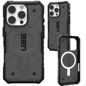 Серый чехол с черной рамкой Urban Armor Gear Pathfinder Mag для iPhone 16 Pro 840283914805 - Фото 1