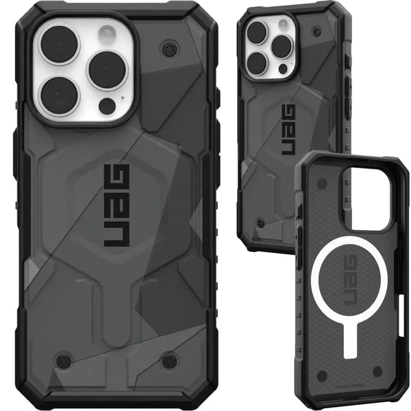 Сірий чохол Urban Armor Gear Pathfinder SE Mag для iPhone 16 Pro