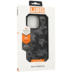 Чохол міцний темно-сірий камуфляж Urban Armor Gear Pathfinder SE Mag для iPhone 16 Pro - Фото 10