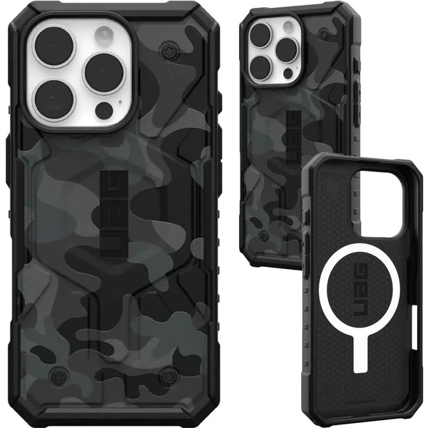 Чохол міцний темно-сірий камуфляж Urban Armor Gear Pathfinder SE Mag для iPhone 16 Pro