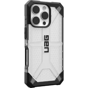 Прозрачный черный чехол Urban Armor Gear Plasma для iPhone 16 Pro - Фото 3