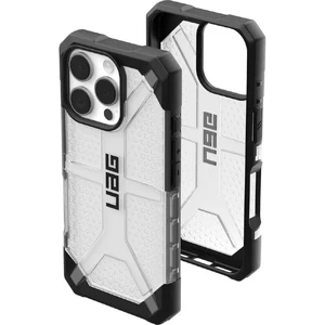 Прозрачный черный чехол Urban Armor Gear Plasma для iPhone 16 Pro - Фото 7