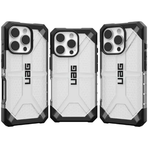 Прозрачный черный чехол Urban Armor Gear Plasma для iPhone 16 Pro - Фото 8