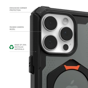 Протиударний чохол з підставкою UAG Plasma XTE MagSafe Black/Orange для iPhone 16 Pro Max - Фото 8