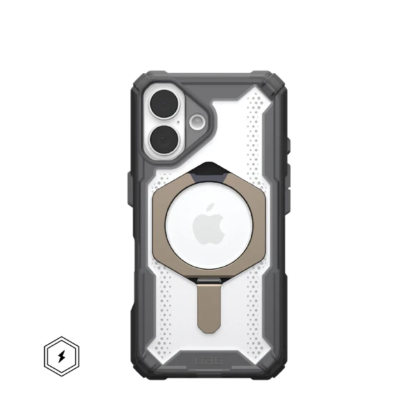 Протиударний чохол з підставкою UAG Plasma XTE MagSafe Ash/Titanium для iPhone 16 Plus