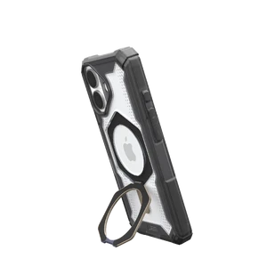 Противоударный чехол с подставкой UAG Plasma XTE MagSafe Ash/Titanium для iPhone 16 Plus - Фото 2