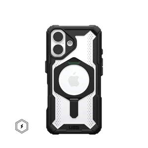Протиударний чохол з підставкою UAG Plasma XTE MagSafe Black/Clear для iPhone 16 Plus