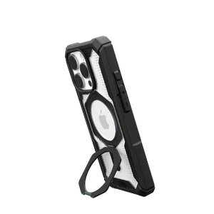 Протиударний чохол з підставкою UAG Plasma XTE MagSafe Black/Clear для iPhone 16 Pro - Фото 2