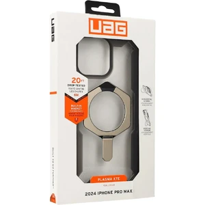 Півпрозорий титановий чохол Urban Armor Gear Plasma XTE Mag для iPhone 16 Pro Max - Фото 12