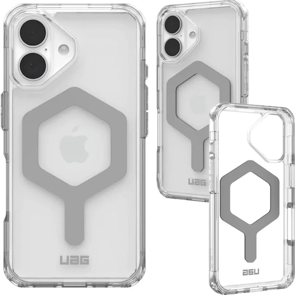 Прозорий чохол Urban Armor Gear Plyo MagSafe для iPhone 16