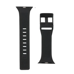Силиконовый ремешок UAG Scout Silicone Black для Apple Watch Ultra 49mm | 45mm | 44mm | 42mm - Фото 3