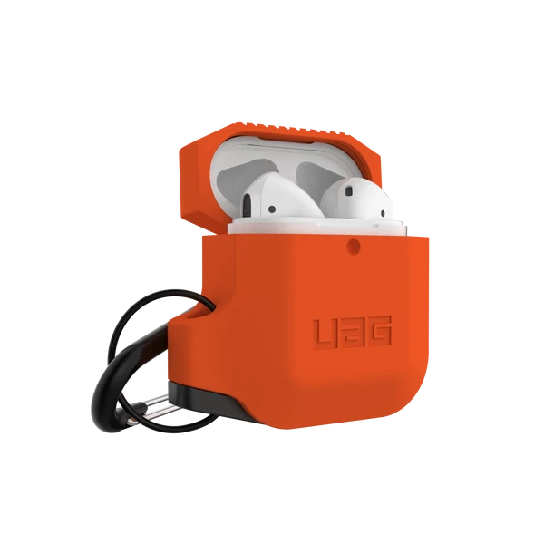 Протиударний чохол UAG Silicone Case Orange для AirPods 2 | 1