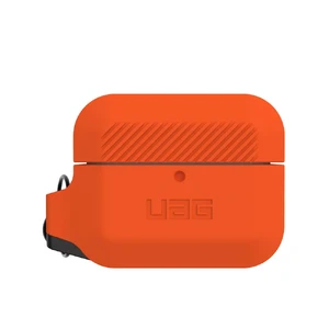 Противоударный чехол UAG Silicone Case Orange для AirPods Pro - Фото 2