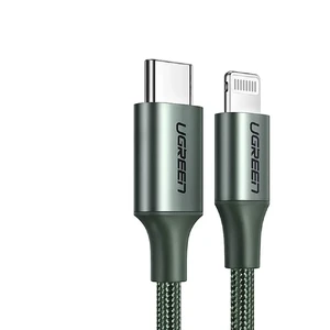 Зарядний кабель Ugreen MFI USB-C to Lightning для iPhone 1m