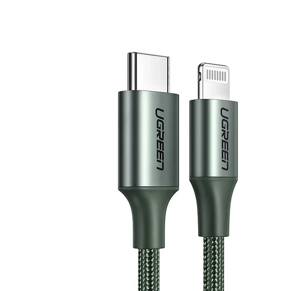 Зарядный кабель Ugreen MFI USB-C to Lightning для iPhone 1m