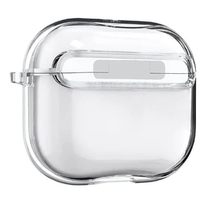 Чохол з карабіном Spigen Ultra Hybrid Crystal Clear для AirPods 3 - Фото 3