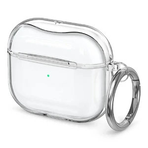 Чохол з карабіном Spigen Ultra Hybrid Crystal Clear для AirPods 3 - Фото 2