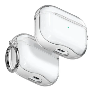 Чохол з карабіном Spigen Ultra Hybrid Crystal Clear для AirPods 3 - Фото 5