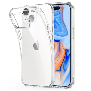 Ультратонкий прозрачный силиконовый чехол с защитой камеры ESR Zero Clear Case 1.5mm для iPhone 15 - Фото 2