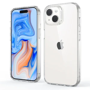 Ультратонкий прозрачный силиконовый чехол с защитой камеры ESR Zero Clear Case 1.5mm для iPhone 15 - Фото 3