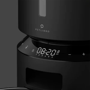 Розумна годівниця PETLIBRO Granary Automatic Feeder 3L Black для собак і котів з автоматичним дозатором корму - Фото 4