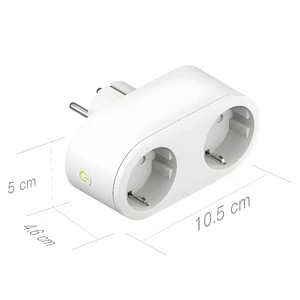 Розумна розетка Meross 2-в-1 Apple HomeKit з підтримкою Siri - Фото 2