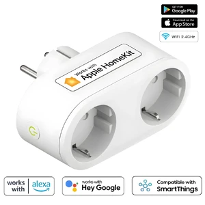 Розумна розетка Meross 2-в-1 Apple HomeKit з підтримкою Siri - Фото 3