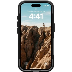 Черный чехол Urban Armor Gear Civilian MagSafe для iPhone 16 - Фото 4