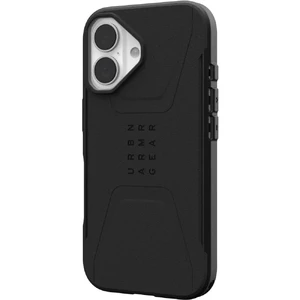 Черный чехол Urban Armor Gear Civilian MagSafe для iPhone 16 - Фото 5