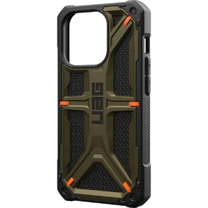 Протиударний чохол UAG Monarch Series Kevlar Elemental Green для iPhone 15 Pro Max - Фото 3