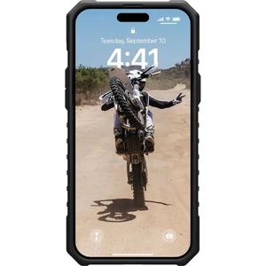 Противоударный чехол MagSafe UAG Pathfinder Clear Ise для iPhone 15 - Фото 4