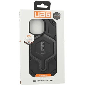 Чорний карбоновий чохол UAG Monarch для iPhone 16 Pro Max - Фото 8
