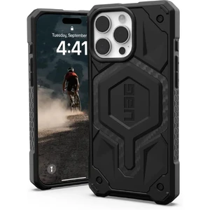 Чорний карбоновий чохол UAG Monarch для iPhone 16 Pro Max 840283914652 - Фото 1
