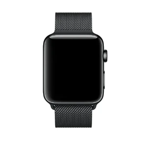 Ремінець URVOI Milanese Loop Black для Apple Watch Ultra 49mm | 45mm | 44mm | 42mm - Фото 2