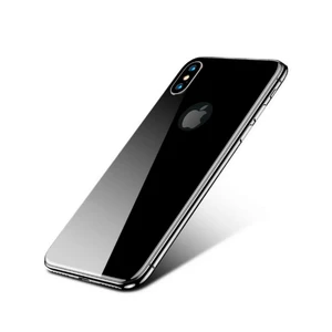 Защитное стекло на заднюю панель USAMS 3D Back Tempered Glass 0.33mm Black для iPhone X | XS - Фото 2
