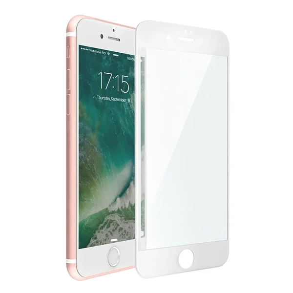 Захисне скло USAMS 3D Curved Tempered Glass White для iPhone 7 Plus | 8 Plus