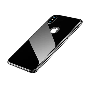 Защитное стекло на заднюю панель USAMS 3D Back Tempered Glass 0.33mm Black для iPhone X | XS