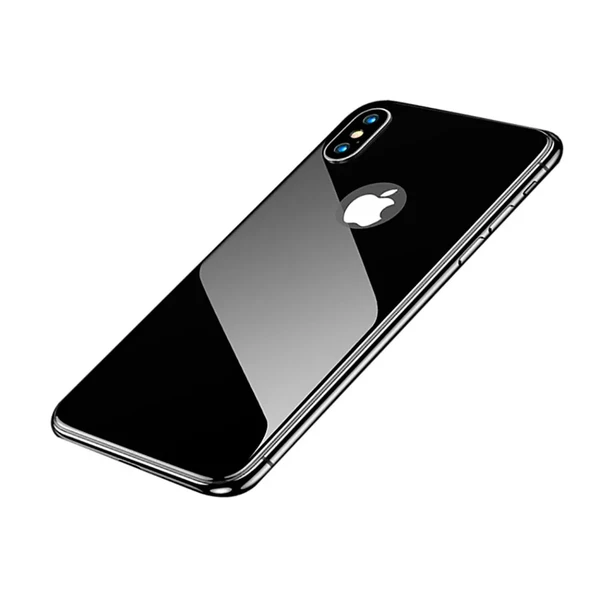 Защитное стекло на заднюю панель USAMS 3D Back Tempered Glass 0.33mm Black для iPhone X | XS