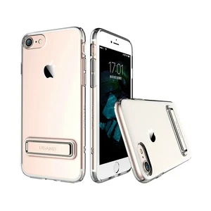 Чехол с подставкой USAMS Bright Series Rose Gold для iPhone SE 3 | SE 2 | 8 | 7