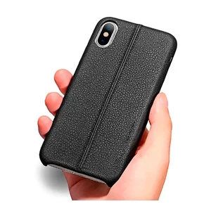 Шкіряний чохол USAMS Joe Series Brown для iPhone X | XS - Фото 2