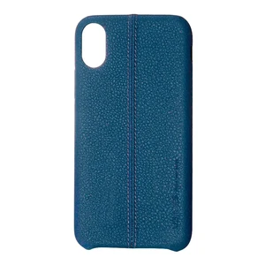 Кожаный чехол USAMS Joe Series Midnight Blue для iPhone X | XS IPXZ02 - Фото 1