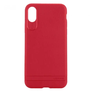 Чехол-накладка USAMS Sinja Series Red для iPhone X | XS