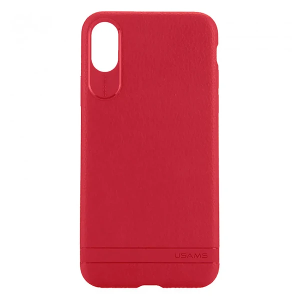 Чохол-накладка USAMS Sinja Series Red для iPhone X | XS у Полтаві