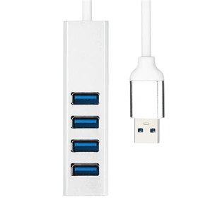 Алюмінієвий 4-портовий концентратор iLoungeMax USB 3.0 Hub - Фото 3